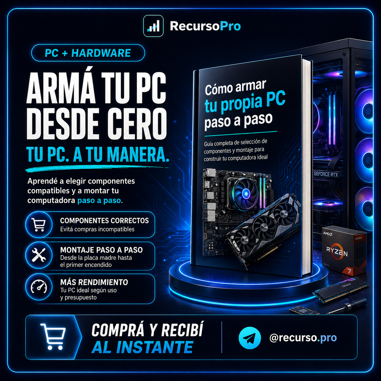 Cómo Armar tu Propia PC Desde Cero | Guía Paso a Paso