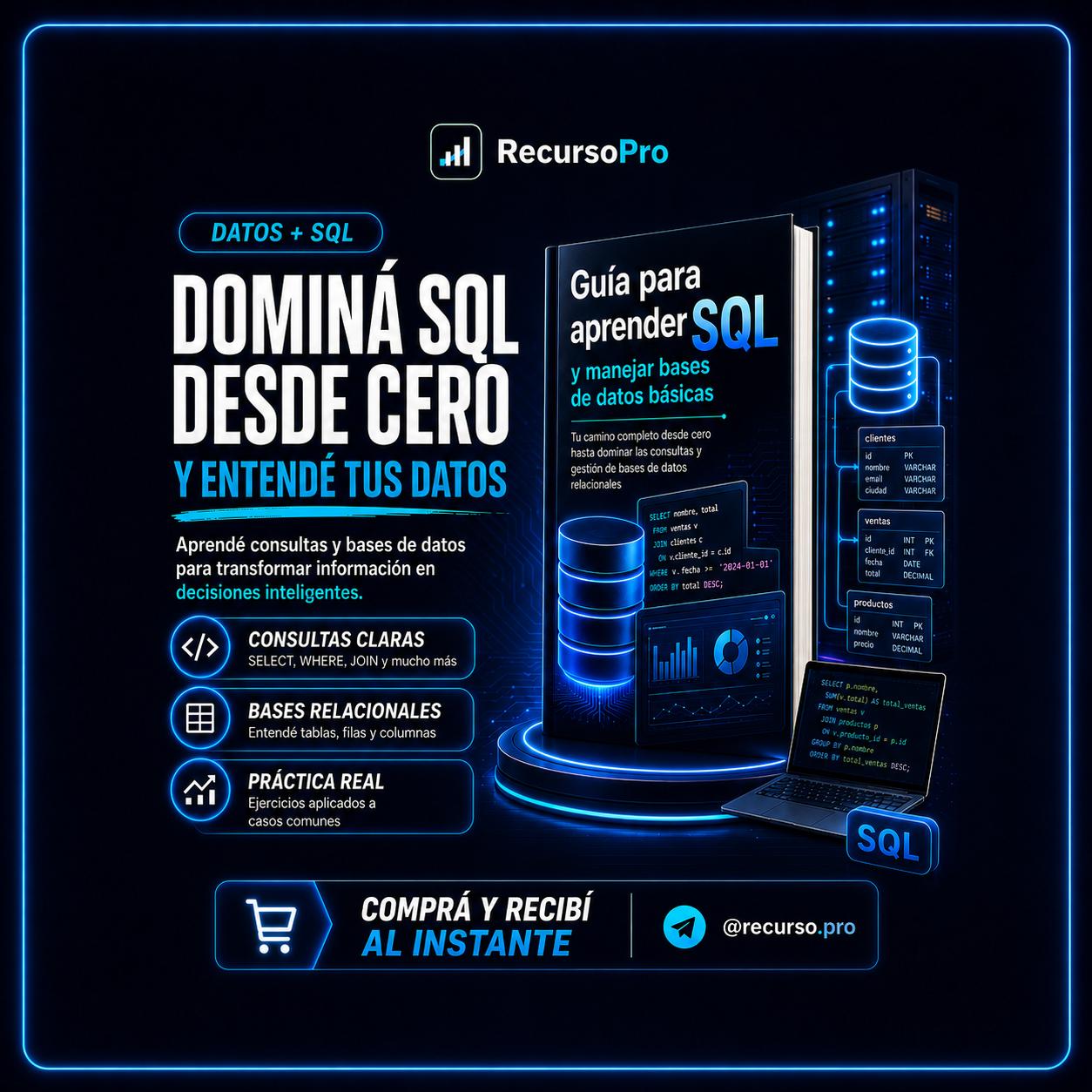 Aprendé SQL Desde Cero | Bases de Datos y Consultas Paso a Paso